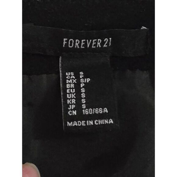 Black Faux Suede Fringe Lace-Up Skirt With Eyelet Detailing Whimsigoth Y2K - Picture 7 of 9